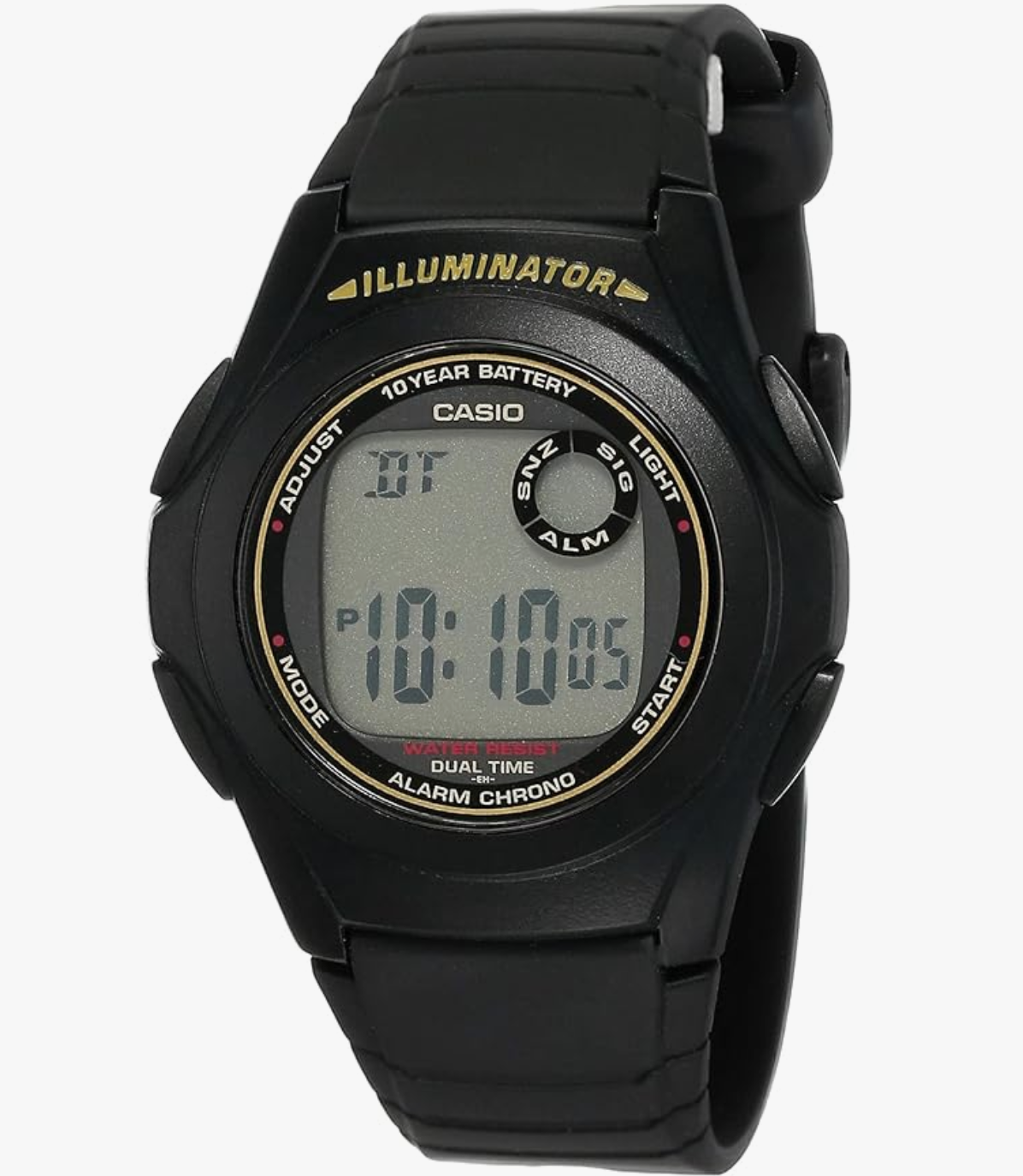 Casio Youth Series Digital Grey Dial Men's Watch - F-200W-9AUDF