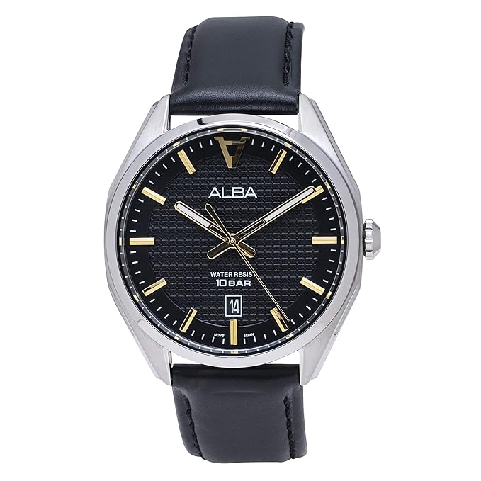 Alba by Seiko Watch Corporation Autumn-Winter 20 Analog Black Dial Men's Watch