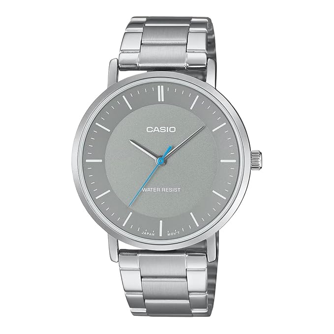 Casio Enticer Analog Grey Dial Men MTP-VT04D-8EDF
