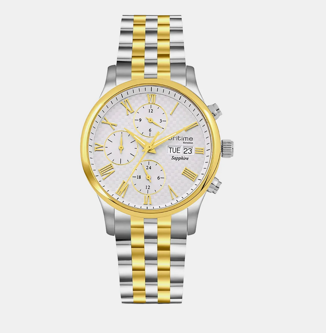 Imperion Men Automatic Silver Dial Analog Stainless Steel Watch 247-M11404