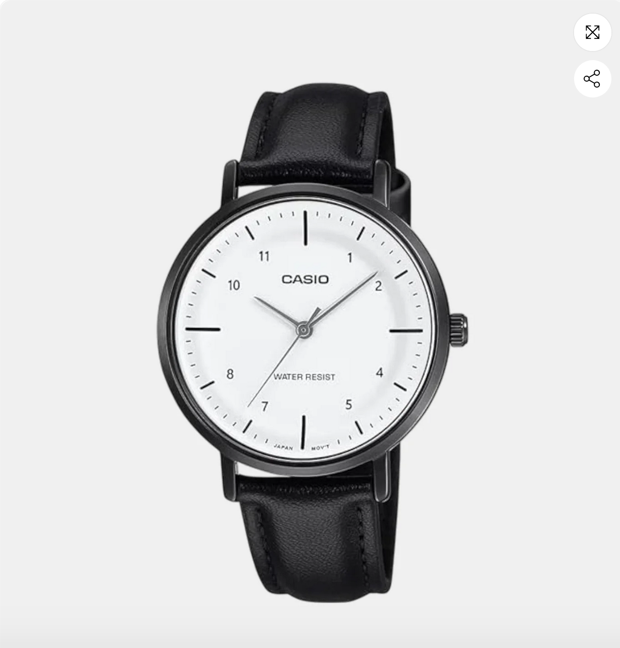 Enticer Women Quartz White Dial Analog Leather Watch