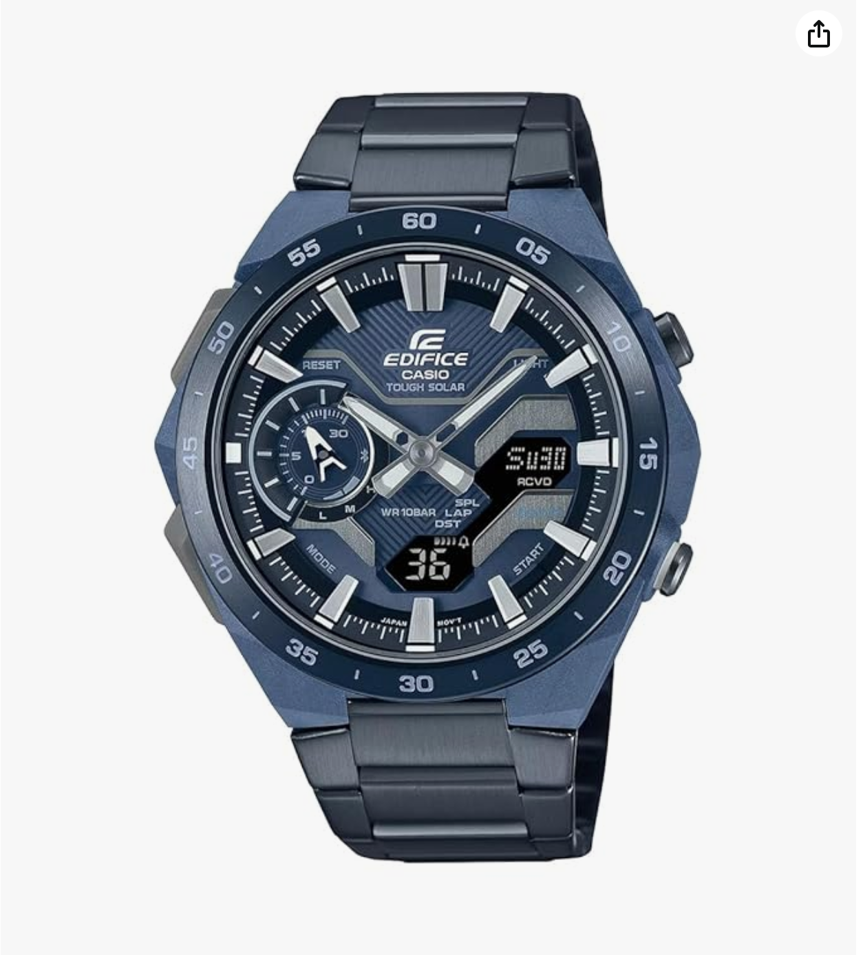 Edifice Analog-Digital Watch - For Men -ECB-2200CB-2ADF