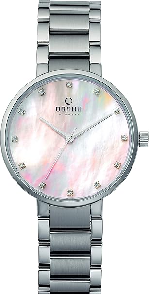 Obaku Analog Light Dial Women's Watch