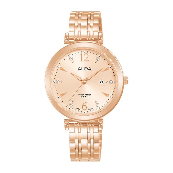 Alba Stainless Steel Women Analog Wristwatch