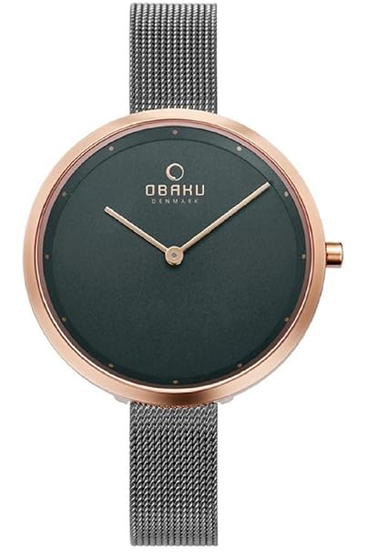 Obaku Dok-Granite Analog Grey Dial Women's Watch