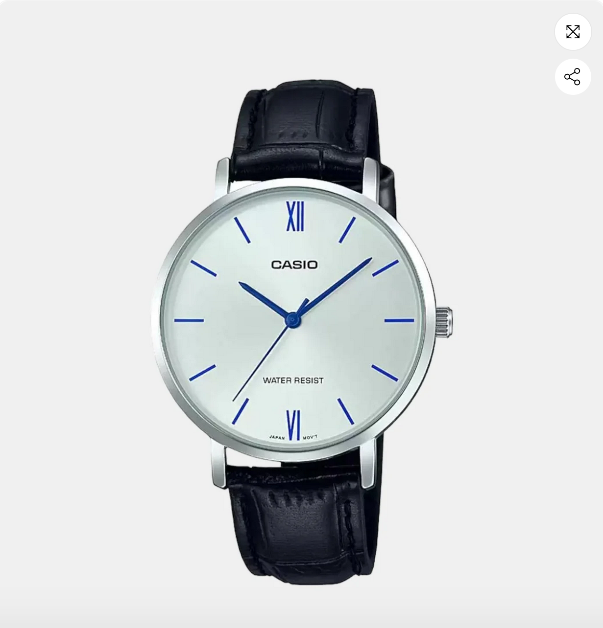 Enticer Women's Analog Leather Watch - LTP-VT01L-7B1UDF