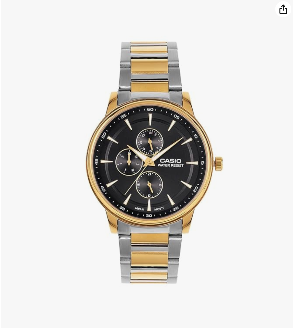 Casio Enticer Men MTP-SN3KSG-1A Analog Black Dial Men