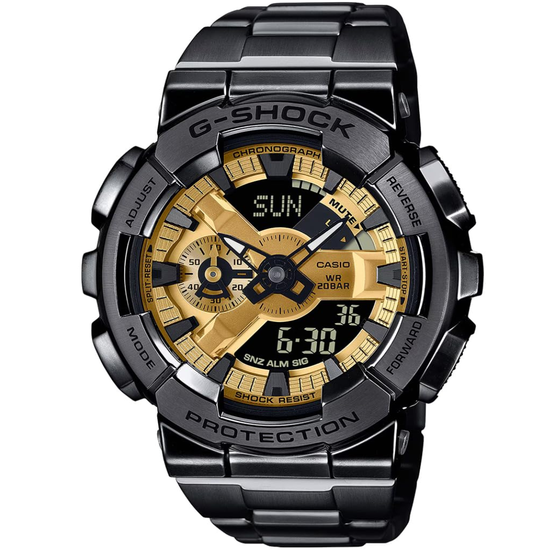 Casio G-Shock GM-110BD-1A9DR Analog-Digital Black Dial Men (G1688)