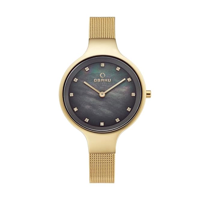 Obaku Analog Grey Dial Women's Watch