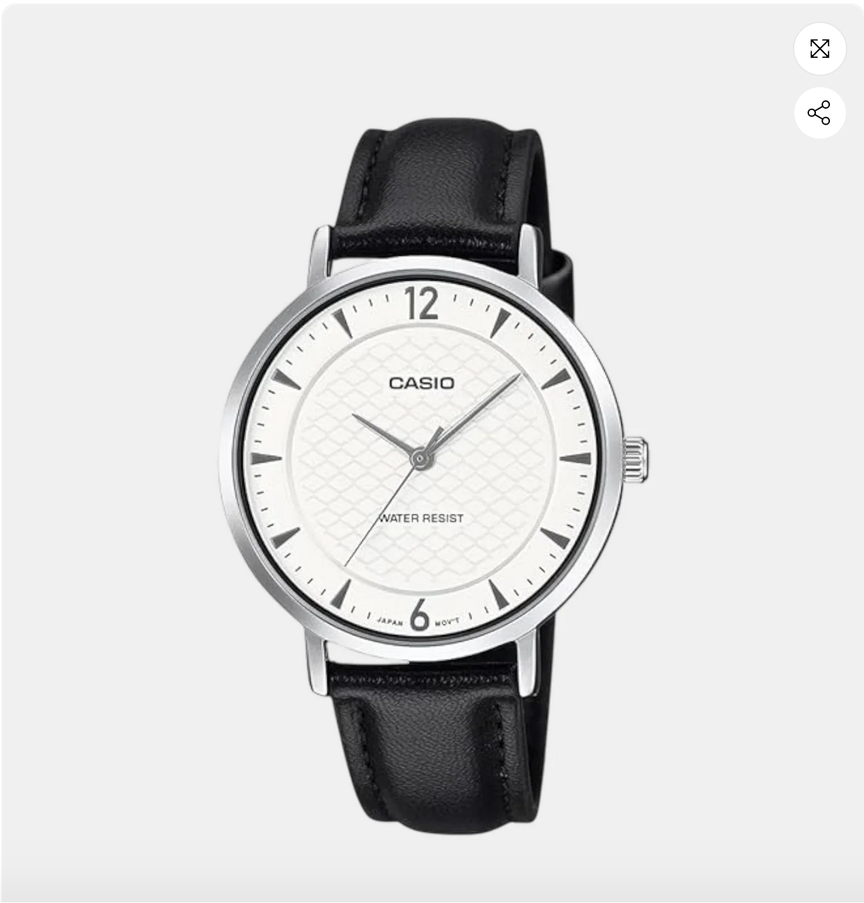 Enticer Women Quartz White Dial Analog Leather Watch