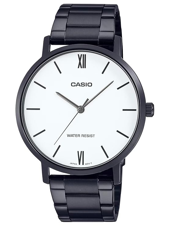 Casio Enticer Men Analog White Dial Men MTP-VT01B-7BUDF