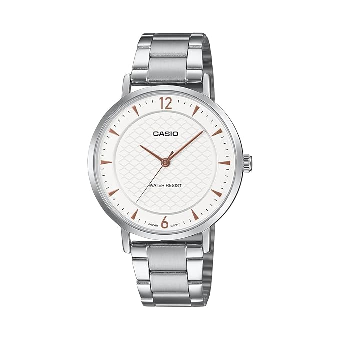 Casio Enticer Analog White Dial Women LTP-VT04D-7ADF